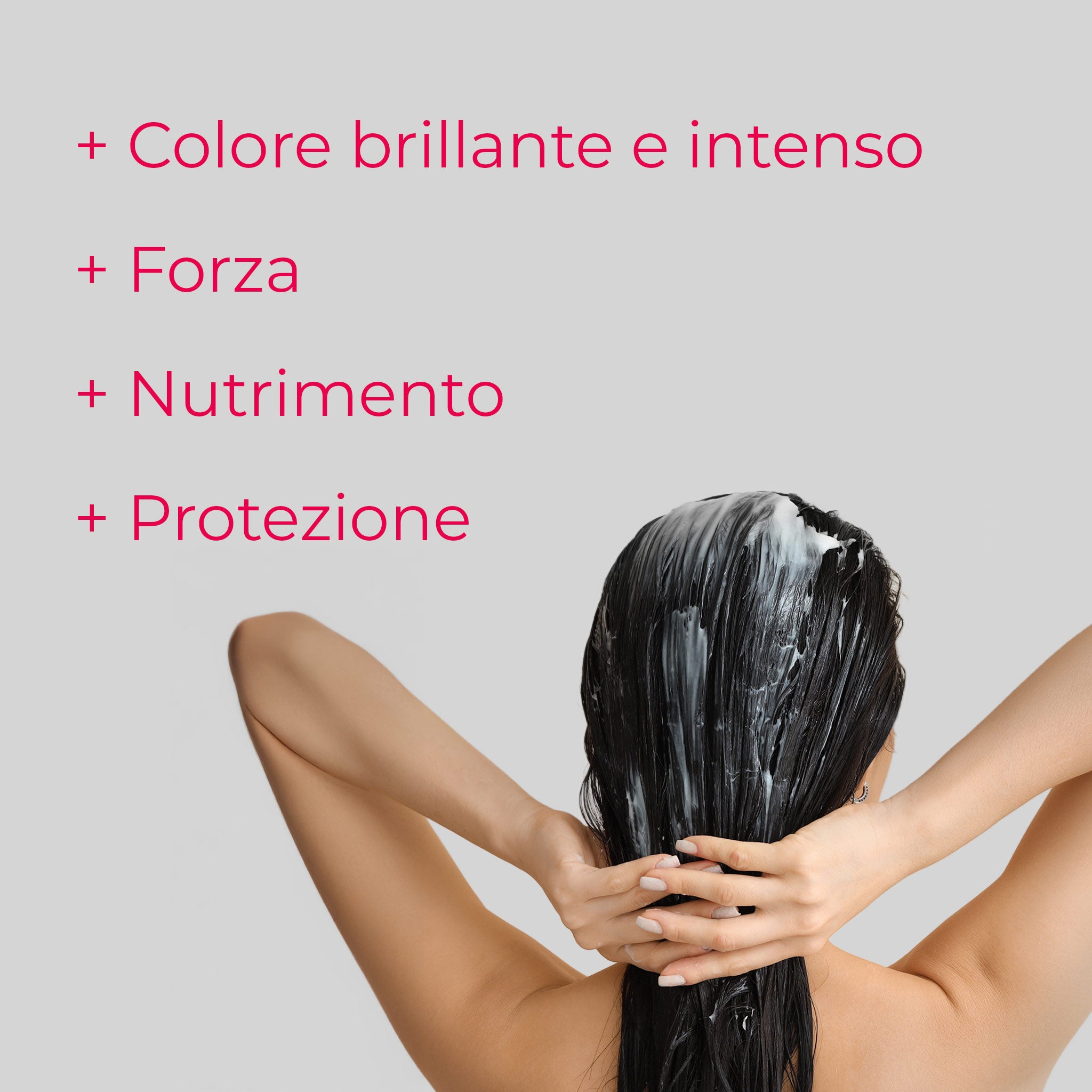 Dettaglio capelli dopo il balsamo: Bioscalin® NutriCOLOR+ dona forza, nutrimento e colore brillante