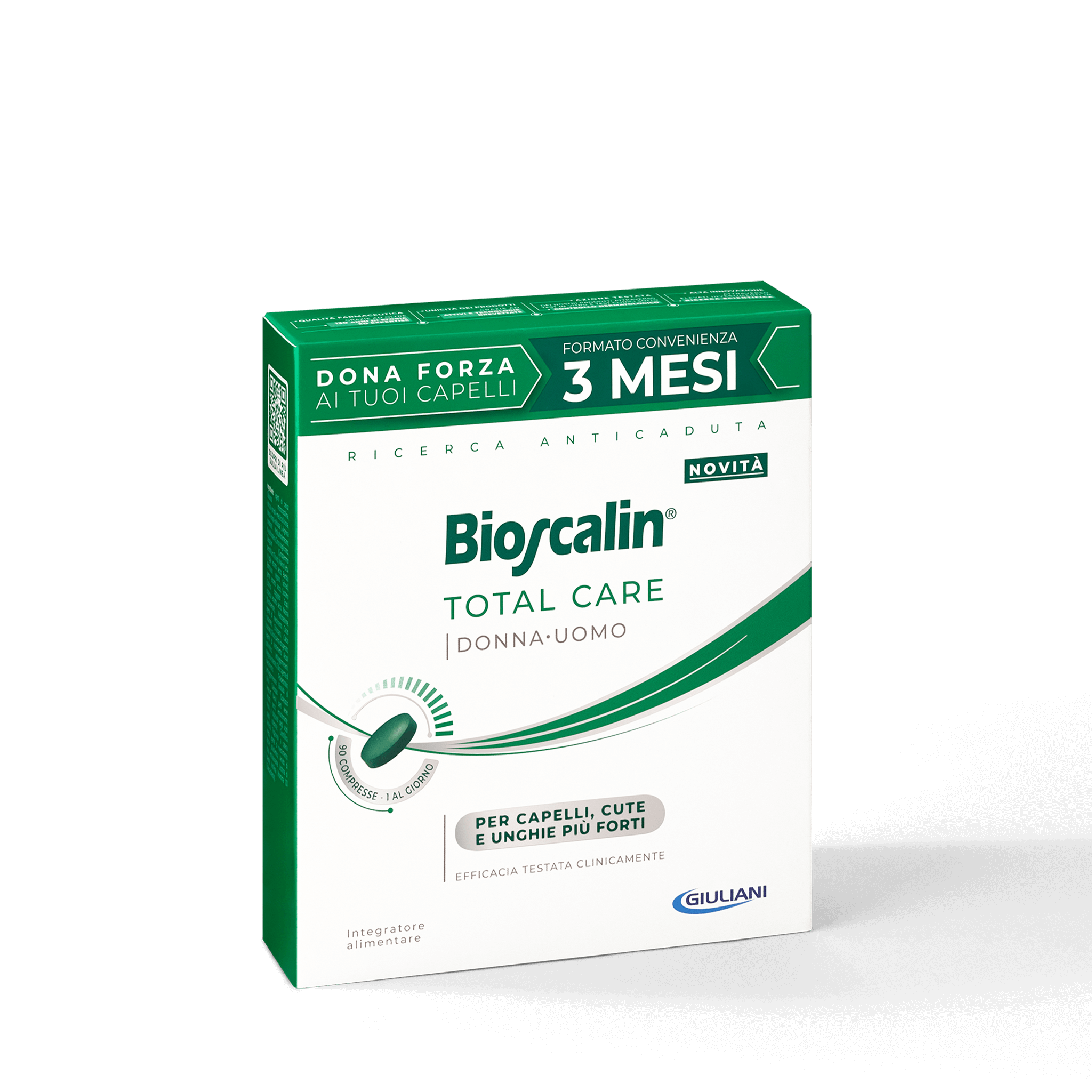 Confezione Bioscalin® TOTAL•CARE da 90 capsule | #format_90 compresse