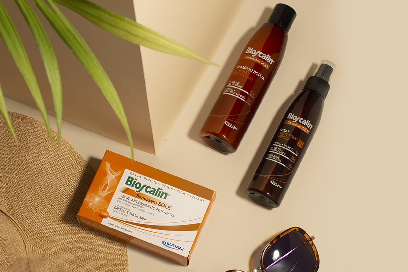 COME PROTEGGERE I CAPELLI DAL SOLE