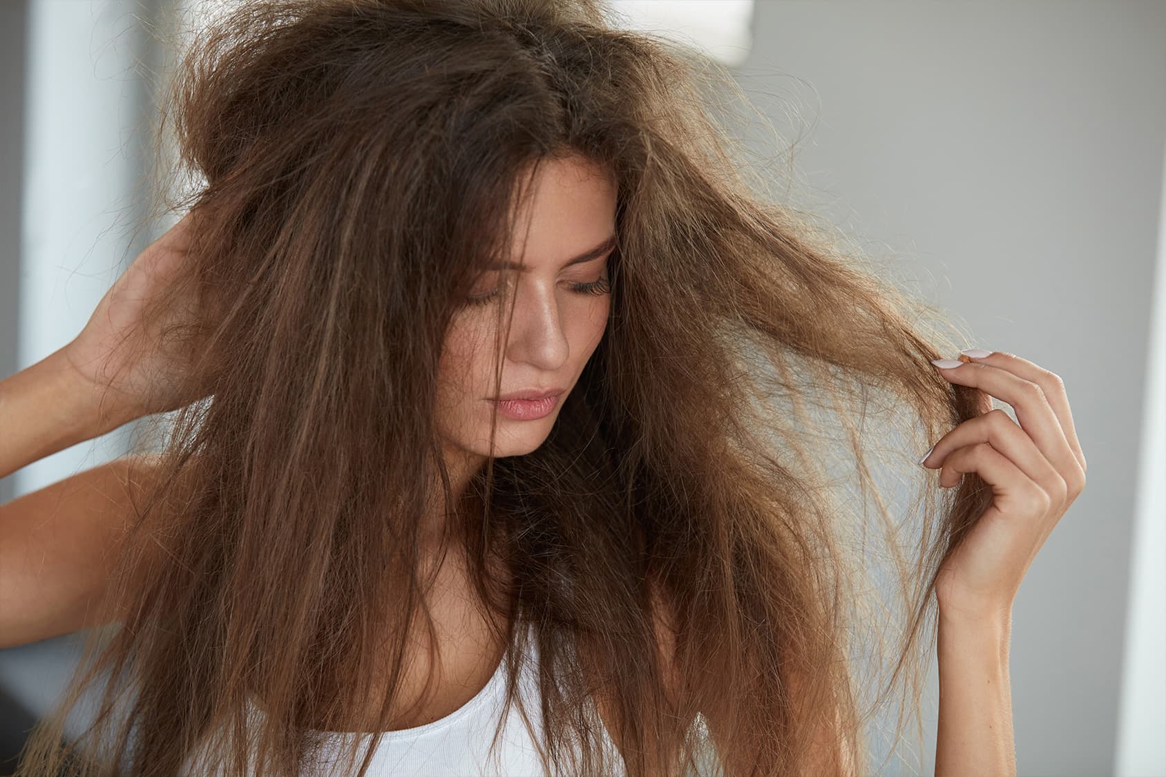 capelli secchi in estate