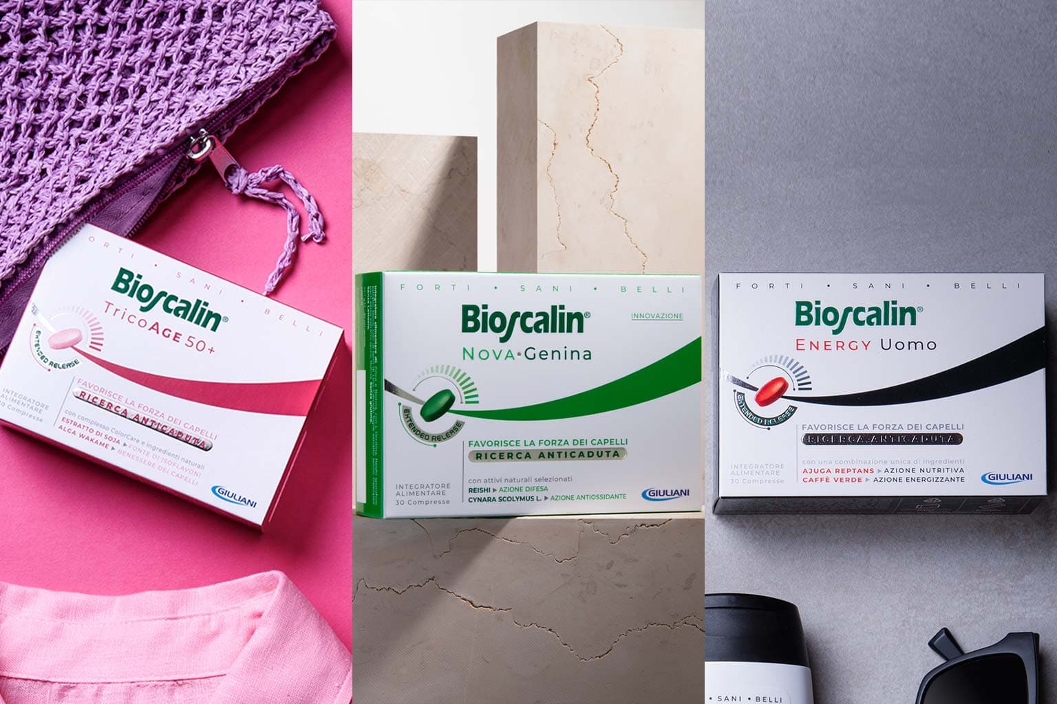 ANTICADUTA BIOSCALIN A CONFRONTO