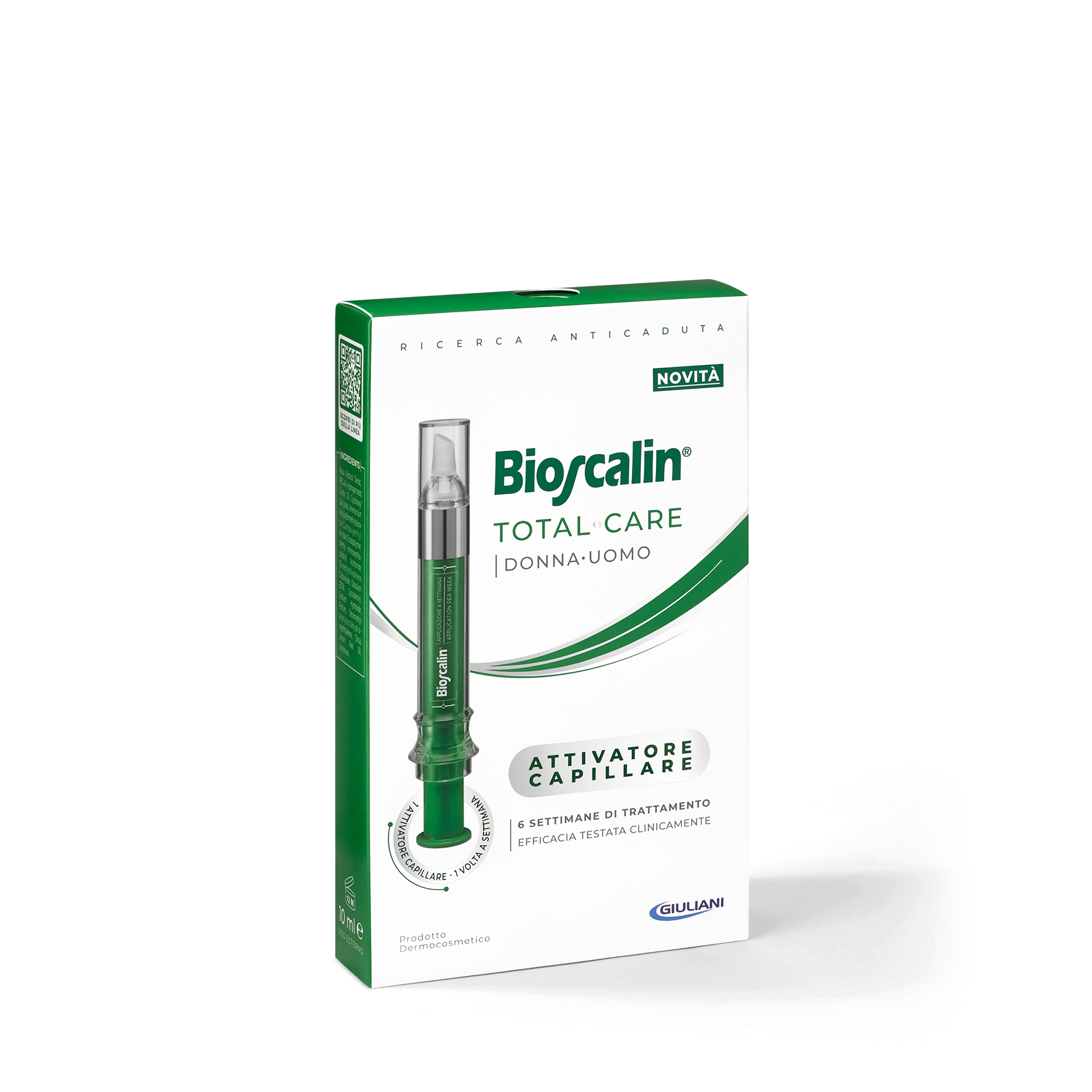 Confezione di Bioscalin® TOTAL•CARE attivatore capillare | #format_10 ml
