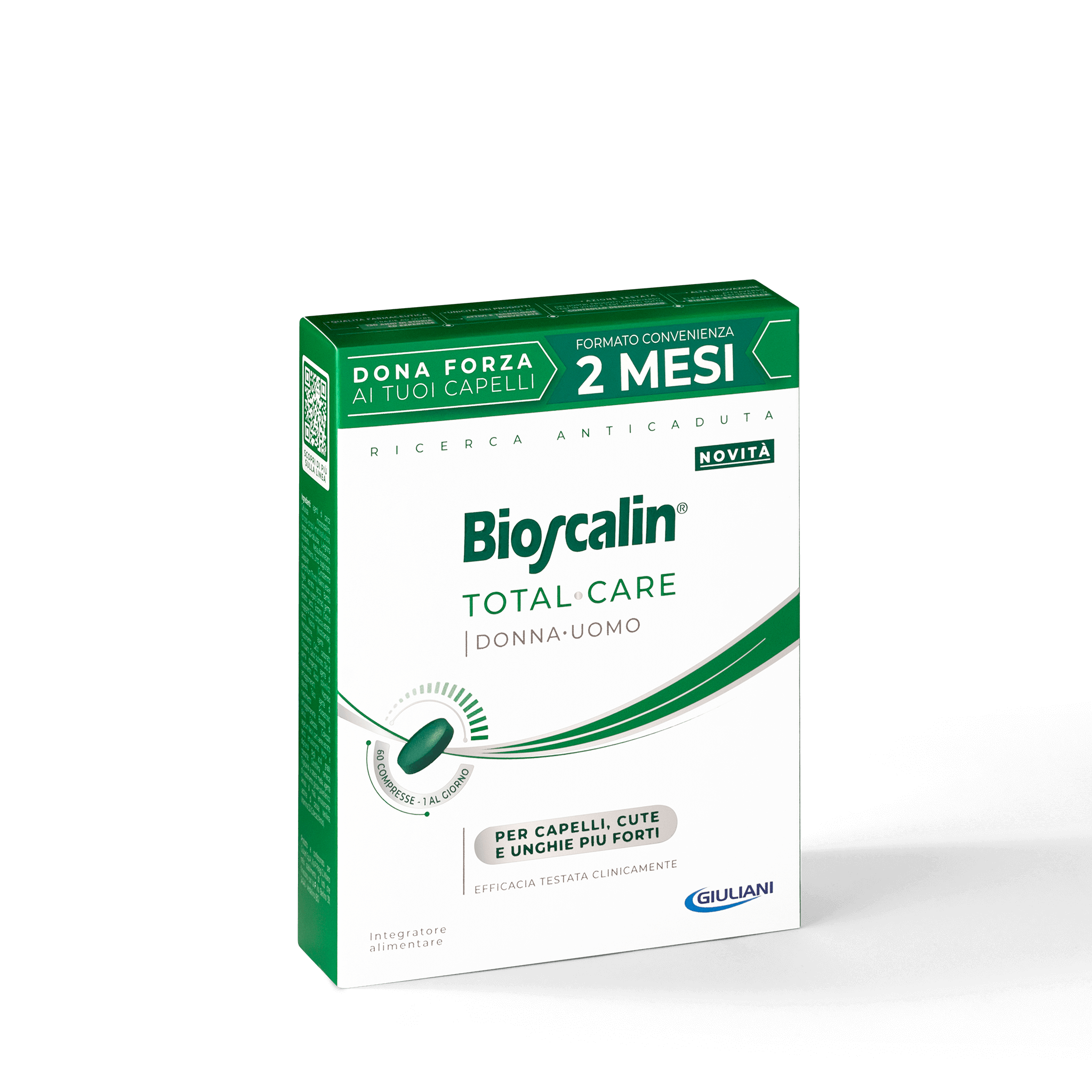 Confezione Bioscalin® TOTAL•CARE da 60 capsule | #format_60 compresse